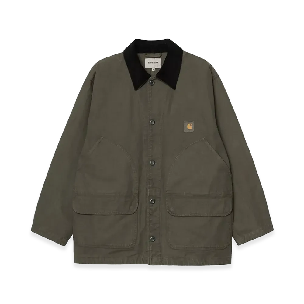 Carhartt WIP Prescott Coat "Oxide Green/Black(Garment Dyed)"