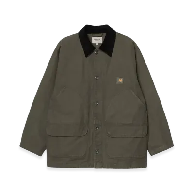 Carhartt WIP Prescott Coat "Oxide Green/Black(Garment Dyed)"