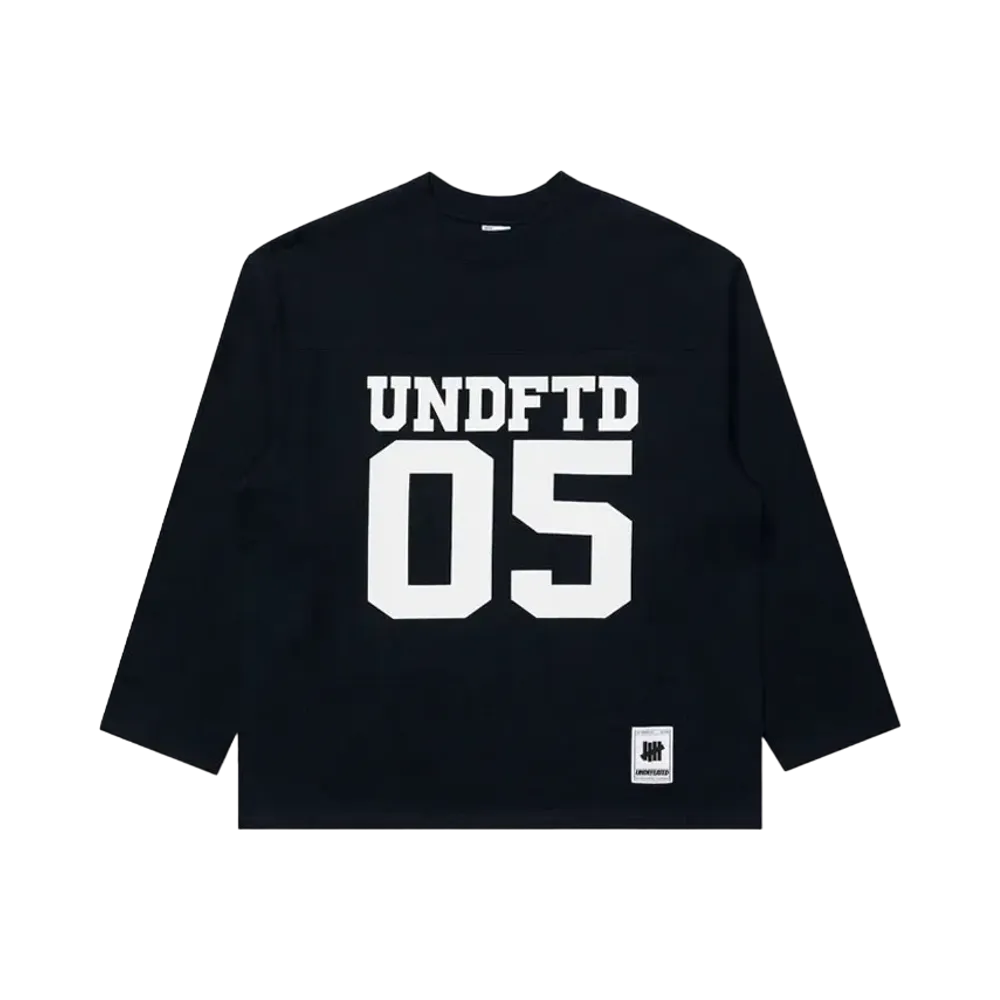 UNDEFEATED Oversized Football Jersey "Navy"