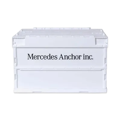 Mercedes Anchor inc. Folding Container "White"