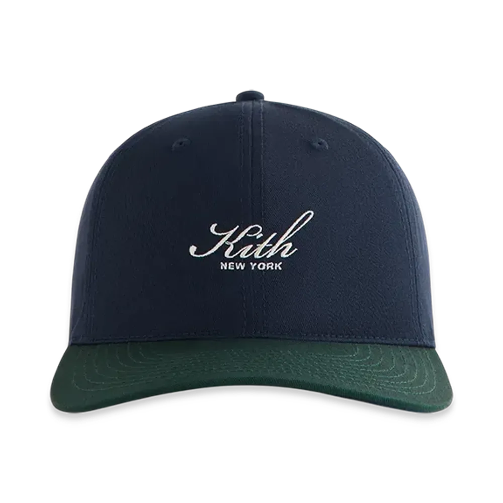 Kith Women's Two-Tone Twill Kith Script Cap "Nocturnal"