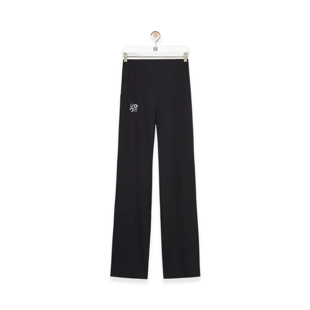 LOEWE x On Soft Bootcut Pants (Technical Jersey) "Black"