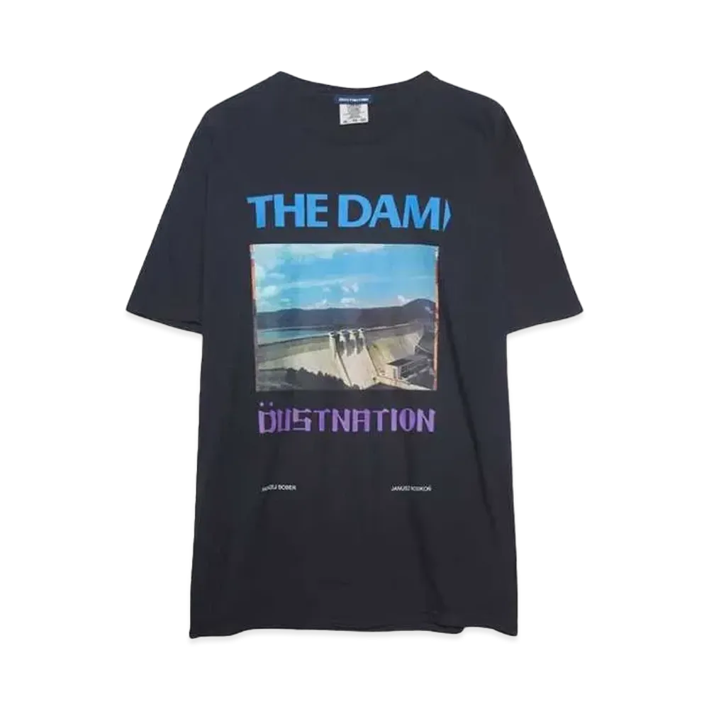 DUSTNATION THE DAM S/S TEE "BLACK"