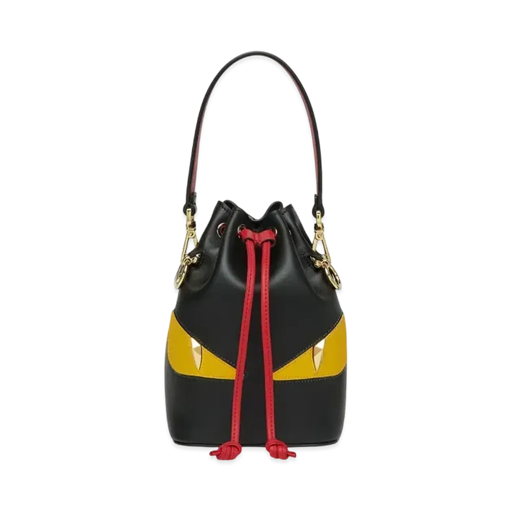 FENDI Mon Tresor Lunar New Year Leather Mini Bag "Black"