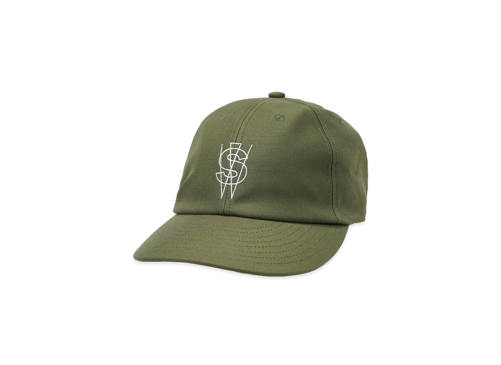 WTAPS x sacai Cotton Back Satin Cap 02 / Cap / Cotton Back Satin "Olive Drab" 2423234D-HT02S / 25-0932S