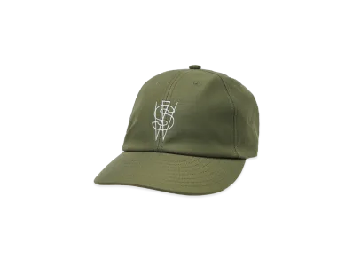 WTAPS x sacai Cotton Back Satin Cap 02 / Cap / Cotton Back Satin "Olive Drab" 2423234D-HT02S / 25-0932S