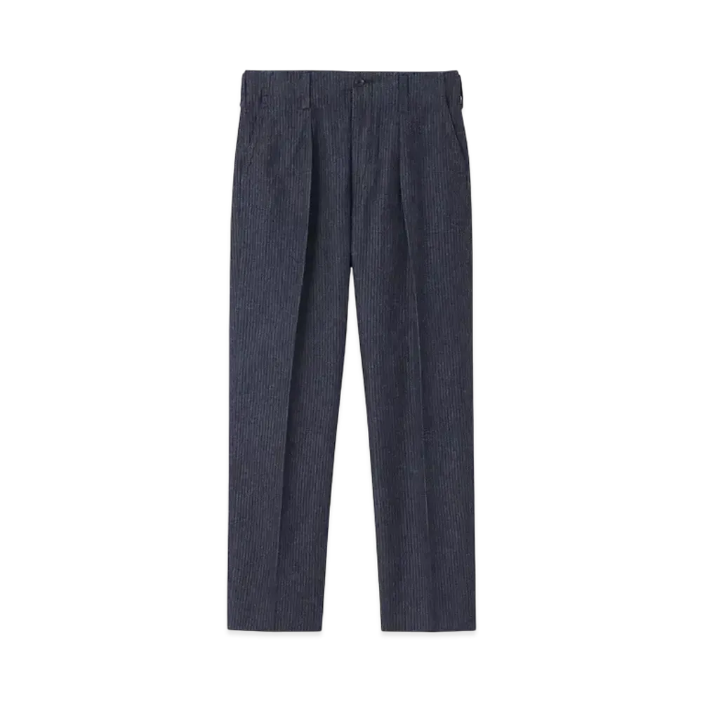 Paul Smith Indigo Dye High-Waisted Trousers "IndigoBlue"