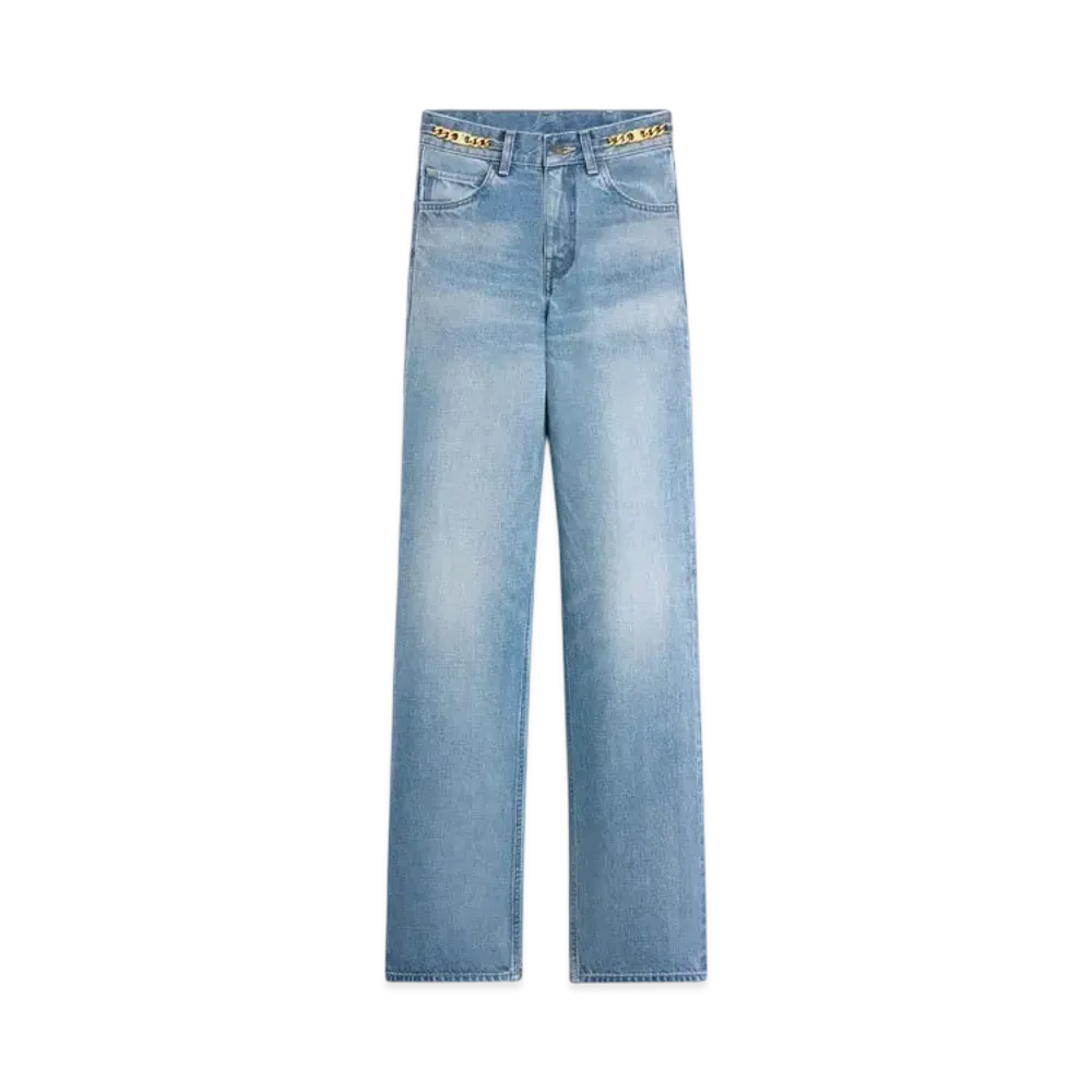 CELINE Kitty Jeans In Pismo Wash Denim "Pismo Wash"