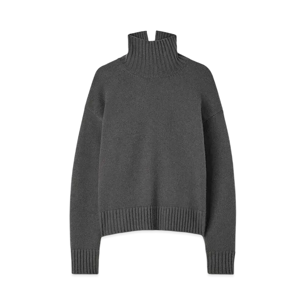 Jil Sander Women's High-Neck Sweater "Gray"
