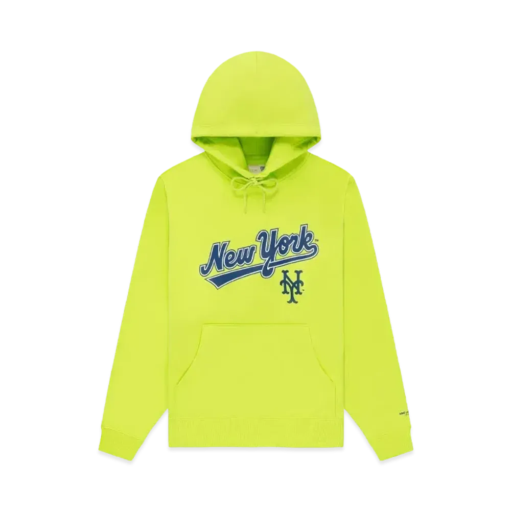 Aime Leon Dore x New York Mets Logo Hoodie "Lime"
