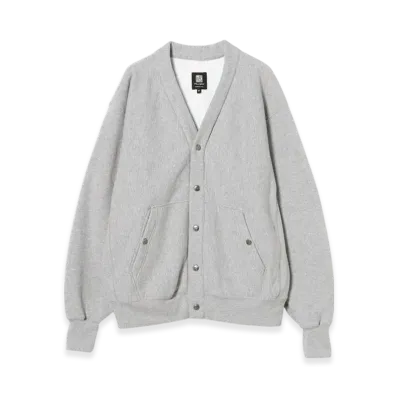 ENGINEERED GARMENTS x BEAMS Exclusive Peg / Sweat Cardigan 12Oz "Gray"
