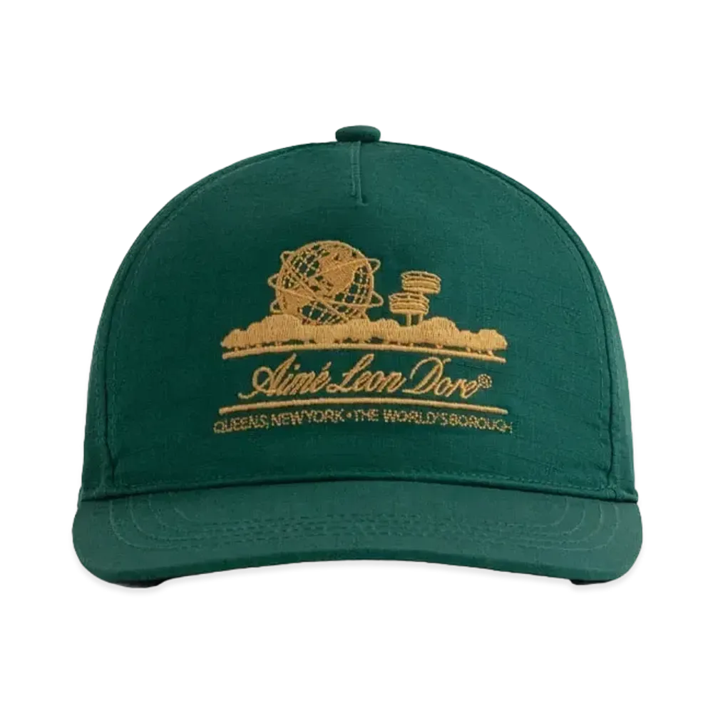 Aime Leon Dore Anniversary Unisphere Hat "Green"