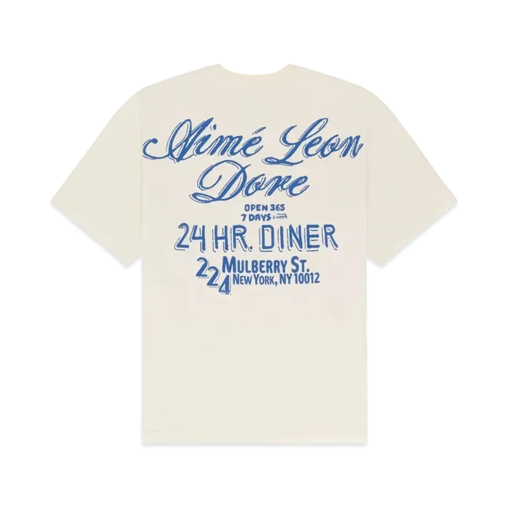 Aime Leon Dore Diner Tee "Cream"