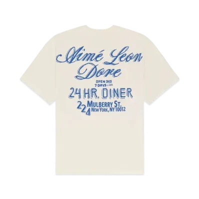 Aime Leon Dore Diner Tee "Cream"