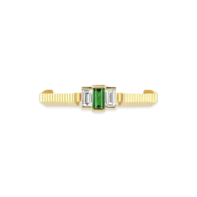 GUCCI Link To Love Tourmaline And Diamond Ring