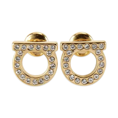 Salvatore Ferragamo Earrings Women Gancini Icon Motif "Gold"