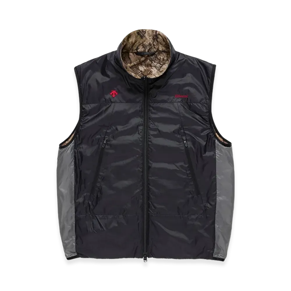 JJJJound x DESCENTE ALLTERRAIN Reversible Vest "Black"