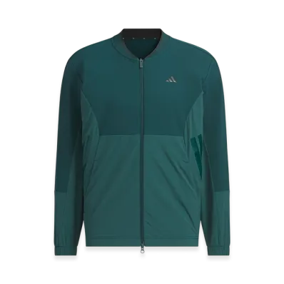 adidas Golf Windproof Full-Zip Jacket "Aurora Ivy"