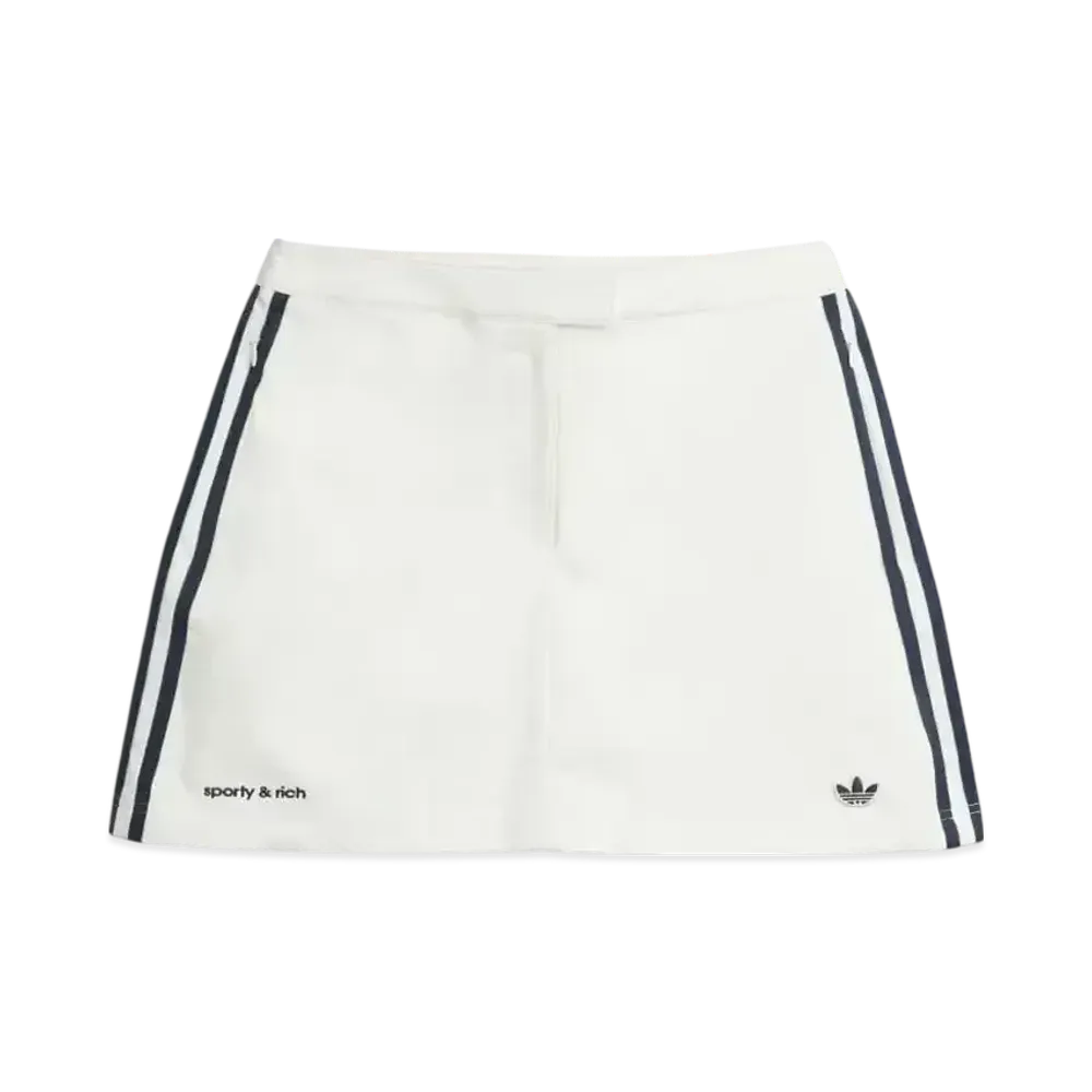 adidas x Sporty & Rich Skort "Core White/Night Navy"