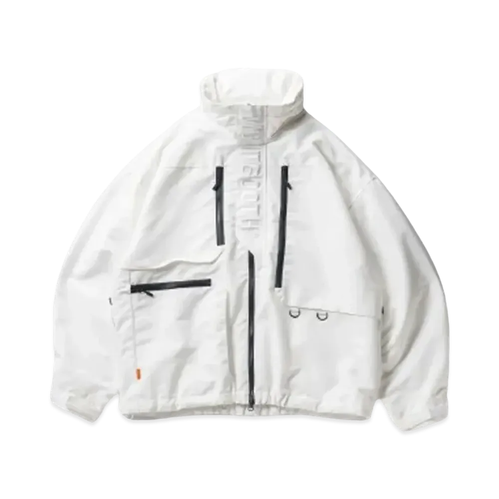 TIGHTBOOTH Ripstop Tactical Jacket "White"
