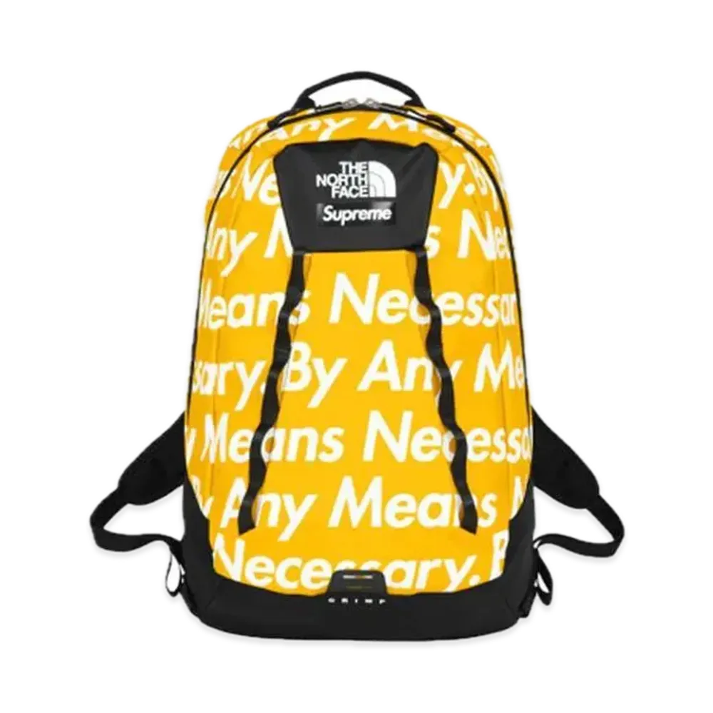 Supreme x The North Face By Any Means Base Camp Crimp Backpack "Yellow" NM715501 / NF00CT4B