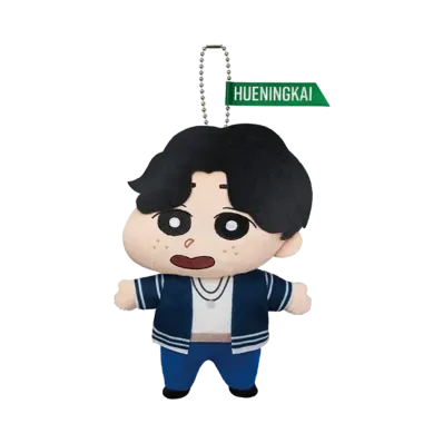 BANDAI "Ichiban Kuji" -TOMORROW X TOGETHER Crayon Shin-chan- E Prize HUENINGKAI Mascot Crayon Shin-chan Ver.
