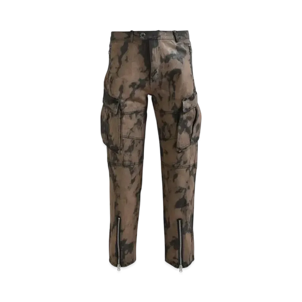 BREATH Coating Riders Cargo Pants Ice "Brown"