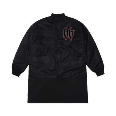 beauty:beast M-51 MIX VARSITY JKT "BLACK"