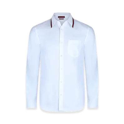 GUCCI 'Nastro Web' Shirt "White"