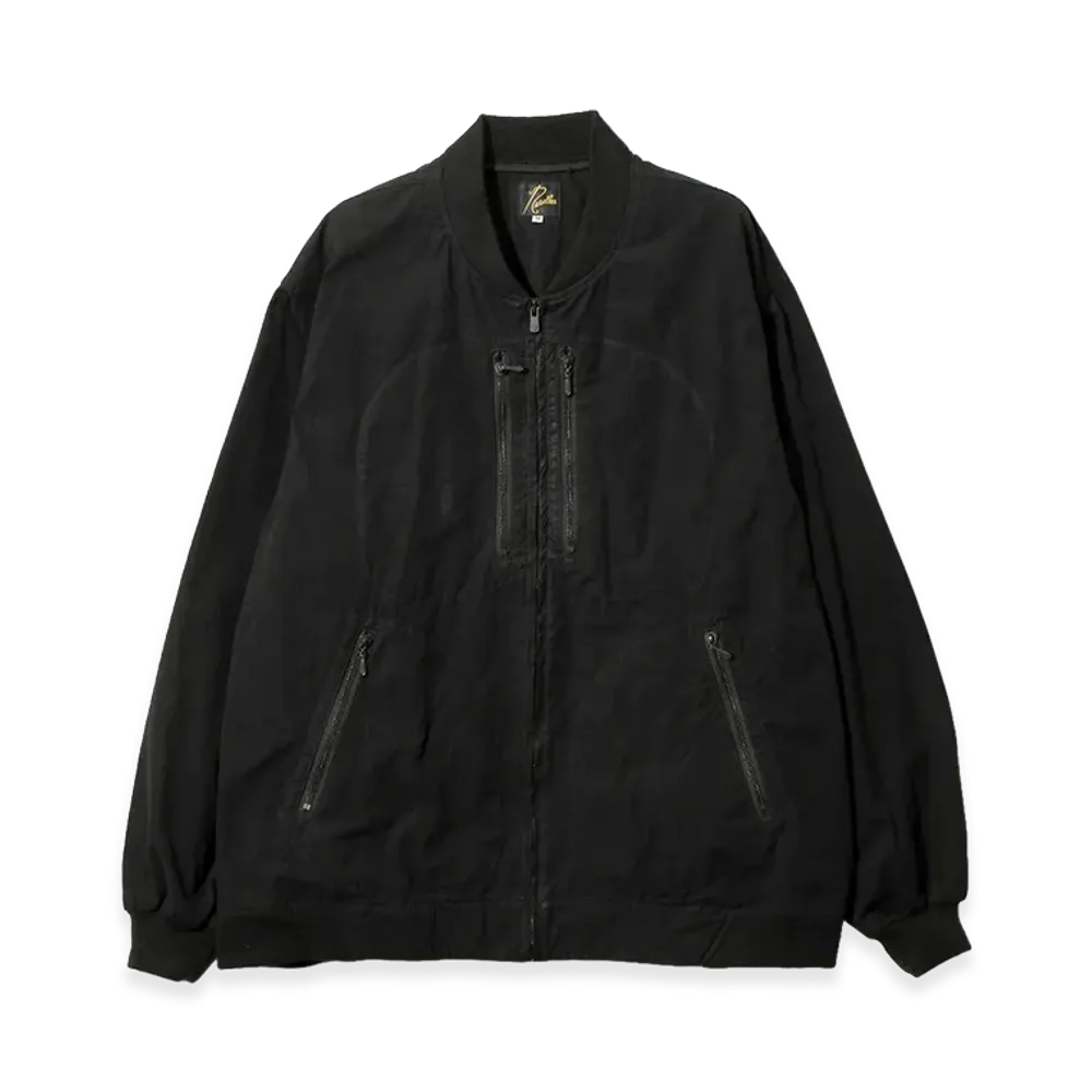 NEEDLES B.B. Jacket - Waxed Cloth "Black"