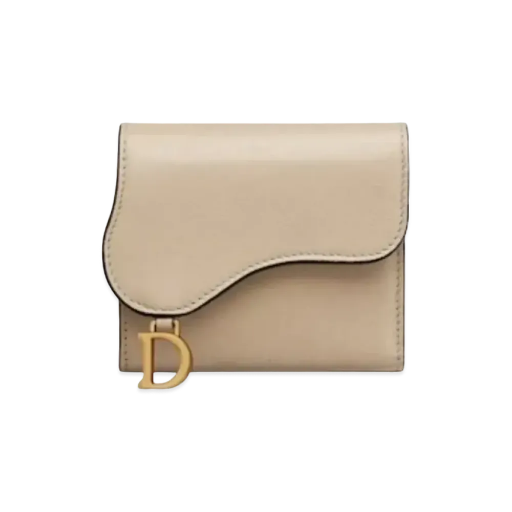 Dior Saddle Lotus Wallet "Sand"