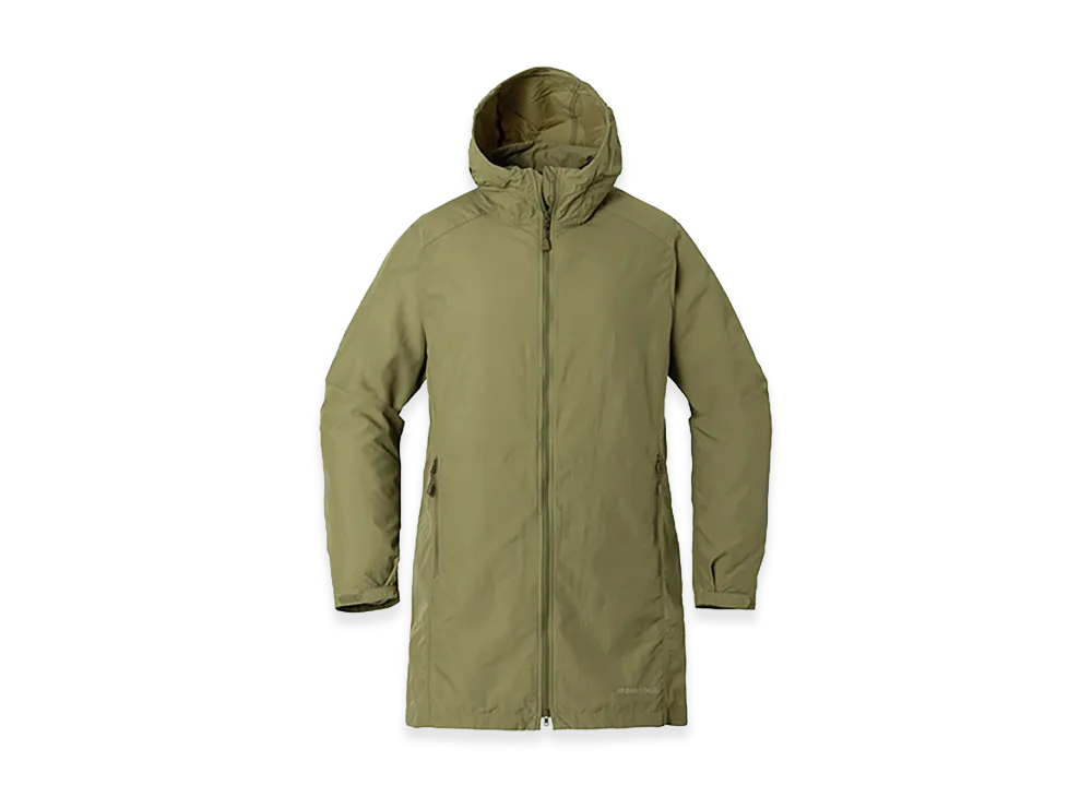 mont-bell Women's O.D. Long Parka "Khaki"