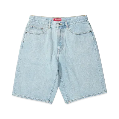 Supreme Baggy Denim Short (26SS) "Light Washed Indigo"