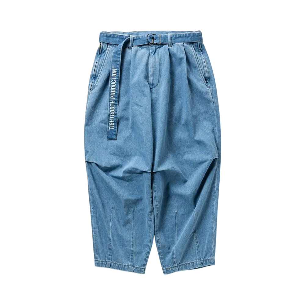 TIGHTBOOTH Denim Balloon Pants "Light Blue"