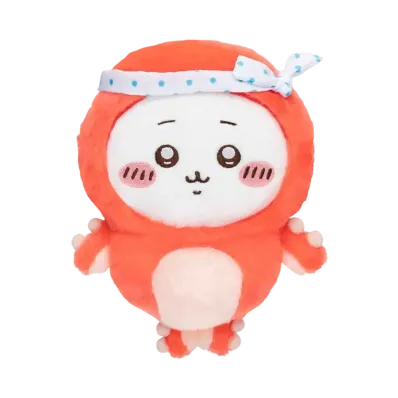 Gray Parka Service -Chiikawa Octopus Squid Kuji- C Prize Fluffy Octopus Squid Plush S Chikawa