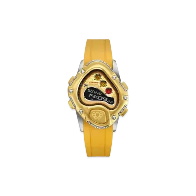 LAARVEE Brushed Golden Bezel and Golden Dial "Gold" SSBRGYLW
