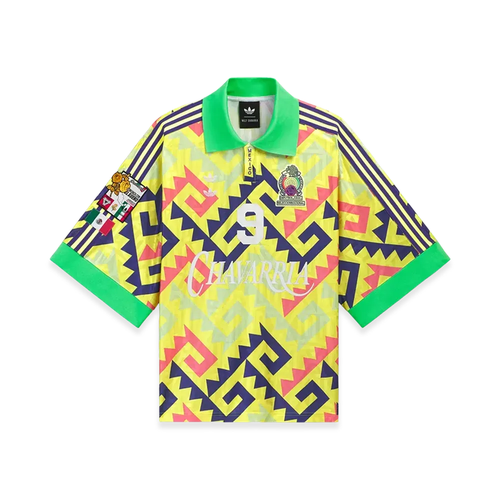 adidas x Willy Chavarria AOP Goalkeeper Jersey "Solar Lemon"