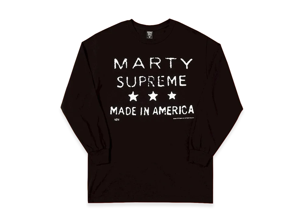 GEEKS RULE x MARTY SUPREME Silkscreen Printing T Shirt vol.02 "Black"