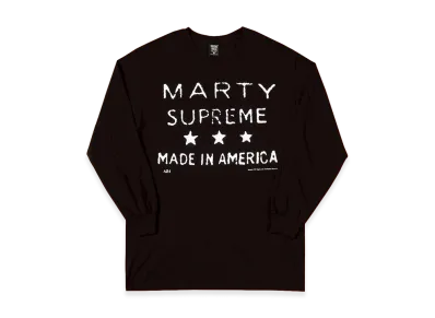 GEEKS RULE x MARTY SUPREME Silkscreen Printing T Shirt vol.02 "Black"