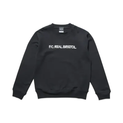 F.C.Real Bristol x Eric Haze For Kids Crewneck Sweat "Black"