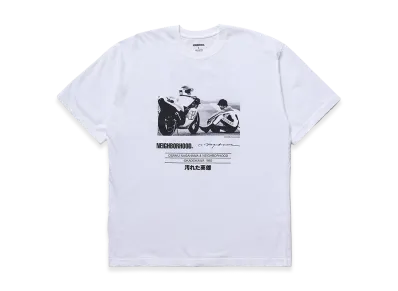 NEIGHBORHOOD x Osamu Nagahama x Yogoreta Eiyu . Tee SS-1 "White"
