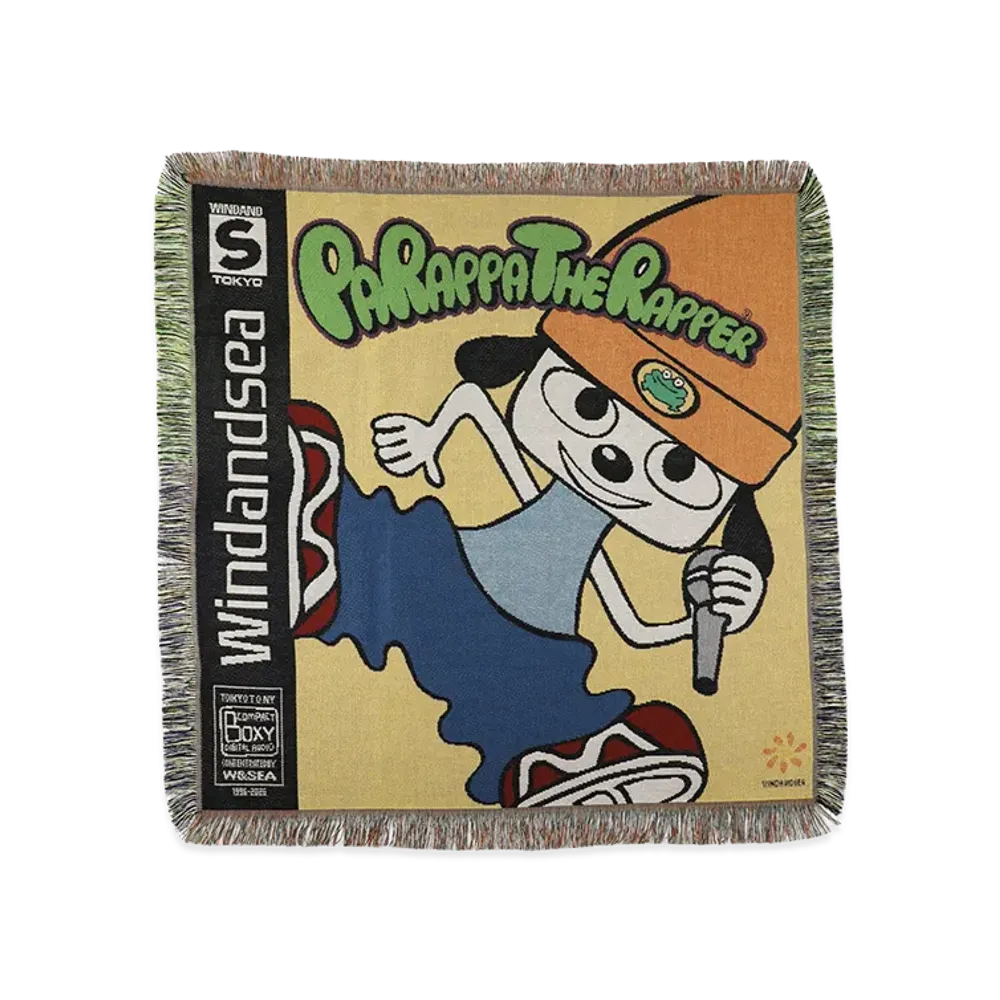 WIND AND SEA x PARAPPA Blanket "Mix"