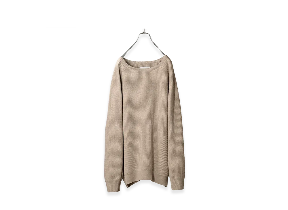ANCELLM Tuck In Knit "Beige"