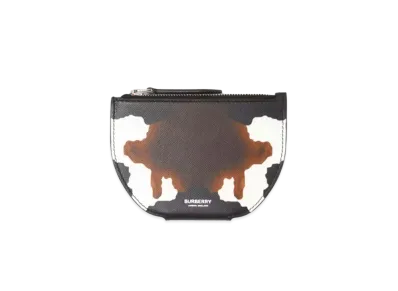 Burberry Camouflage Print Leather Olympia Card Case "Multicolour"