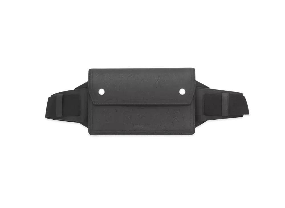 Burberry Grainy Leather Bum Bag "Black"