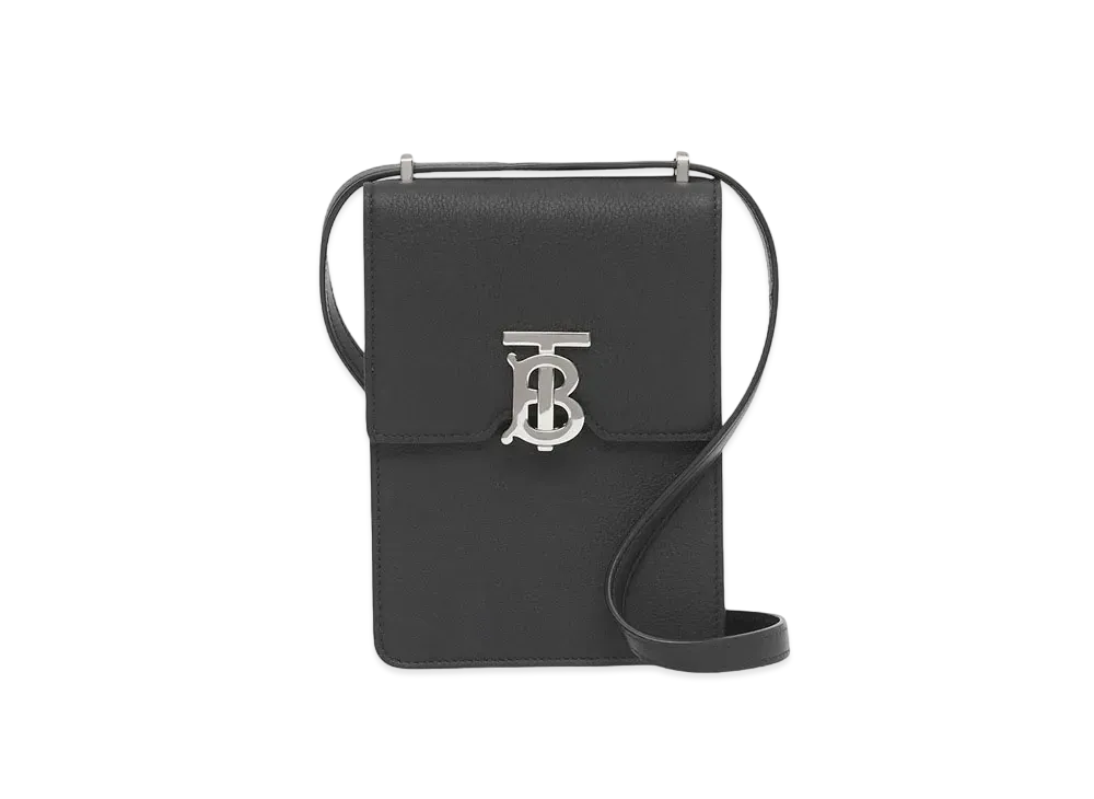 Burberry Grainy Leather Tote "Black"