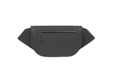 Burberry Large Grainy Leather Olympia Bum Bag "Black"