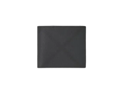 Burberry London Check International Bifold Coin Wallet "Dark Charcoal"