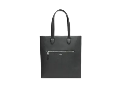 Burberry Medium Grainy Leather Tote "Black"