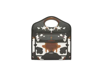 Burberry Mini Camouflage Print Leather Pocket Bag "Multicolour"